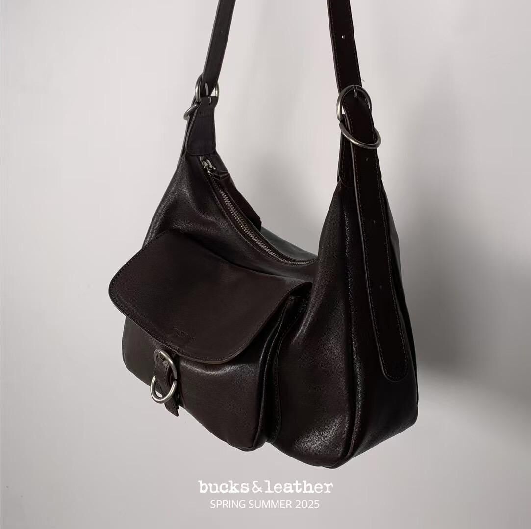 BL512D 羊皮法式流浪包