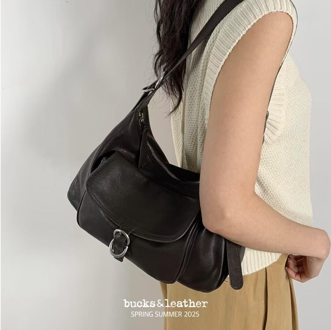 BL512D 羊皮法式流浪包