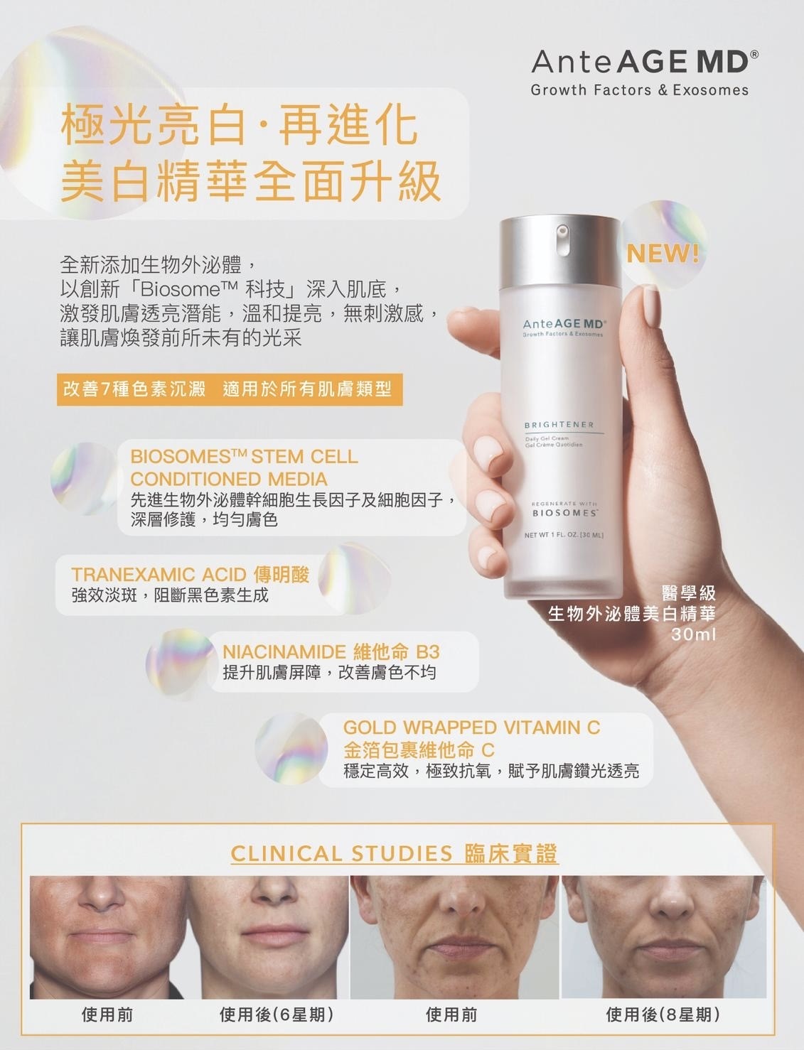 AnteAGE MD® 醫學級生物外泌體美白精華