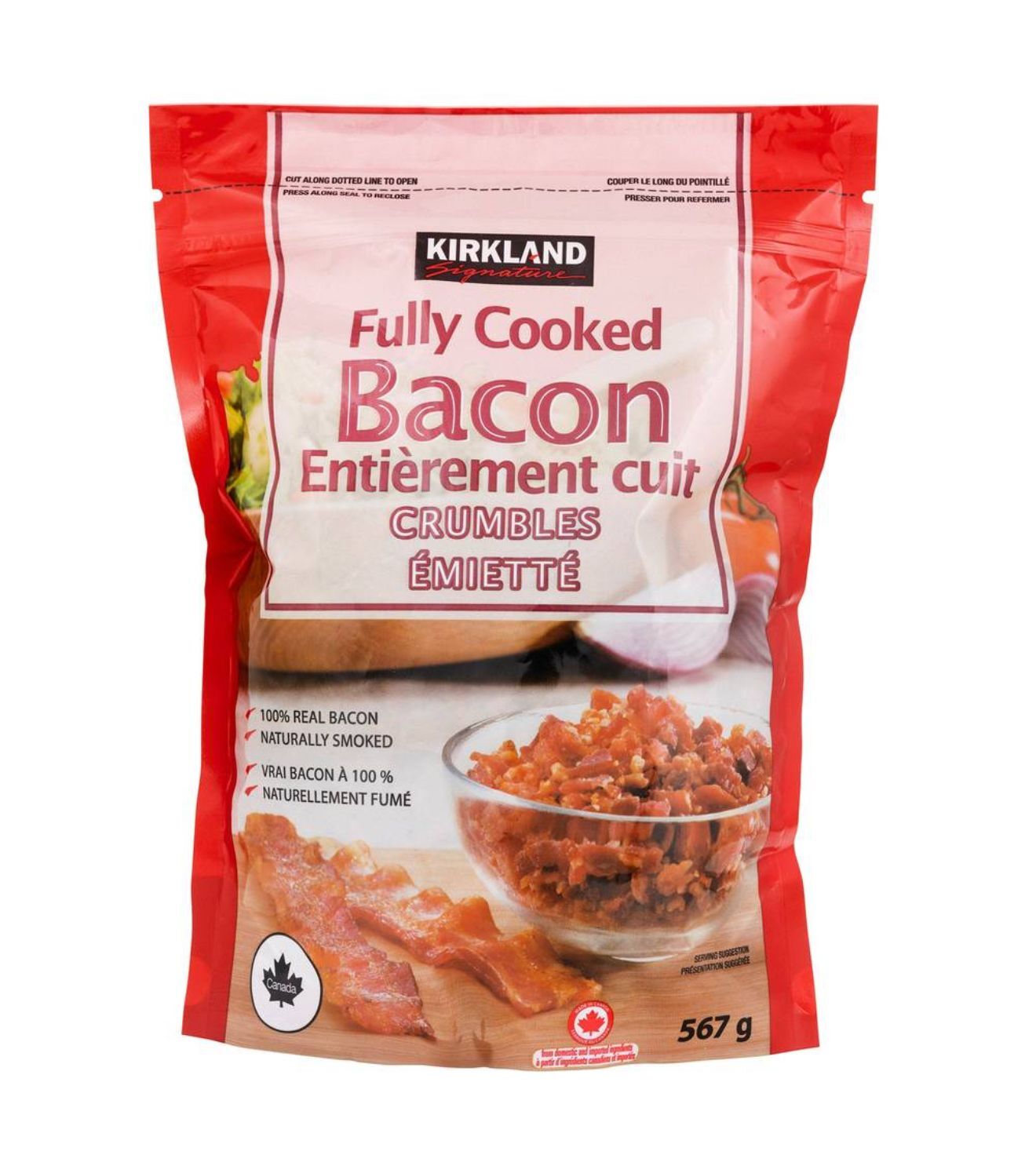 加姐 Kirkland 粒粒煙肉碎 567g *滿$899包京東送貨上門* CC45