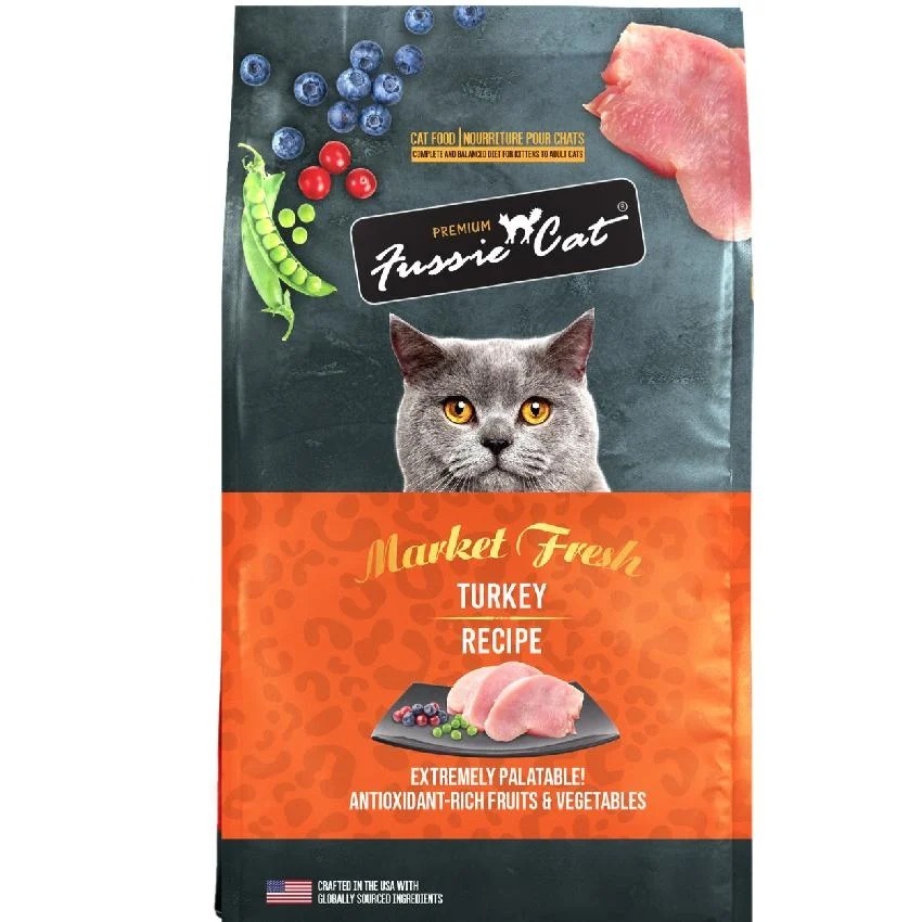 高竇貓 無穀物貓乾糧 火雞配方 10lb [橙]