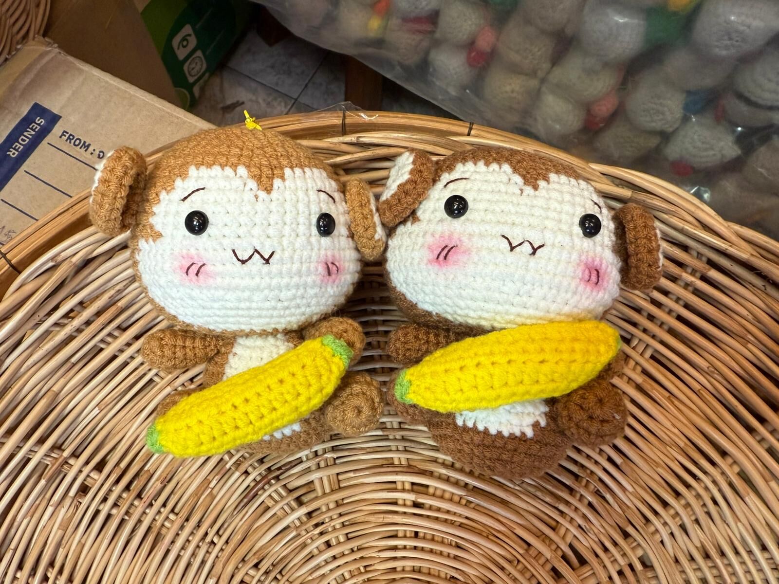 泰國編織馬騮掛飾(T5 T548)