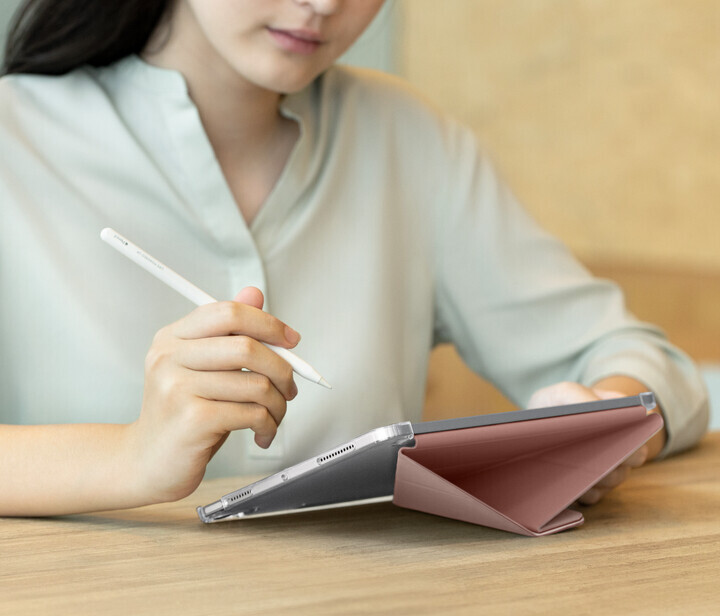 UNIQ Camden Click  iPad Air 11"/13" 磁吸設計帶筆槽多功能簡約透明保護套