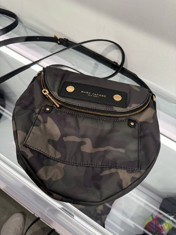 [U] MJ CAMO MULTI 4S5HMS035H02-304 PREPPY NYLON CROSSBODY BAG, 196611274531 (UMJ265)