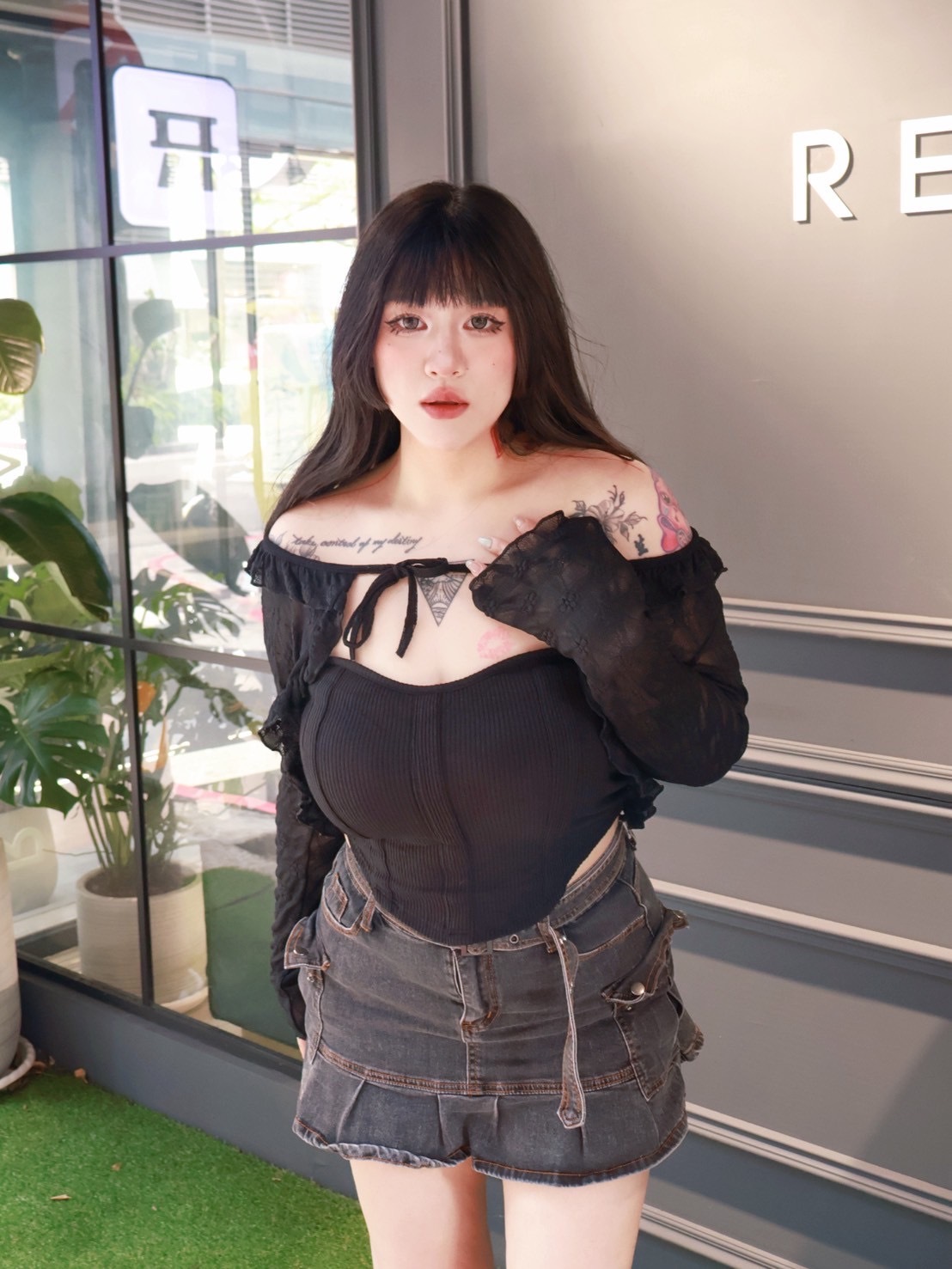 加大桃心領直坑條氣質馬甲🍭自訂款