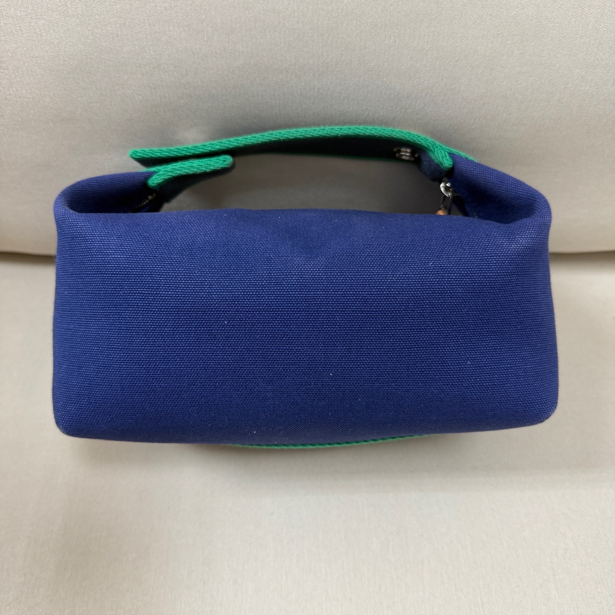 Hermes toilette bride cotton pm - Blue electriqe / Shw