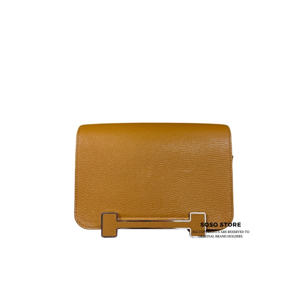 Hermes Geta Bag - Caramel / Shw