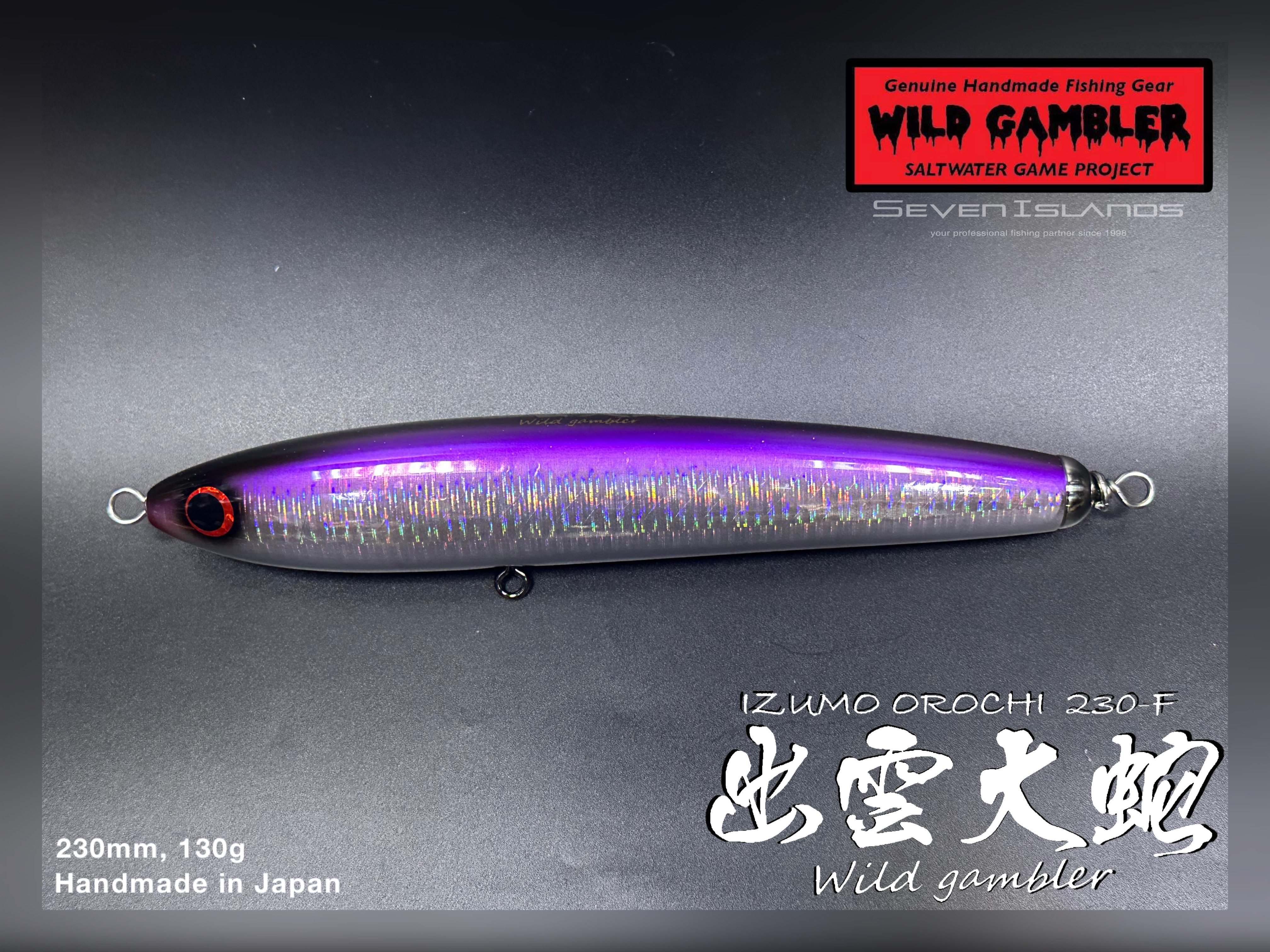 WILD GAMBLER Izumo Orochi 230-F Swim Bait