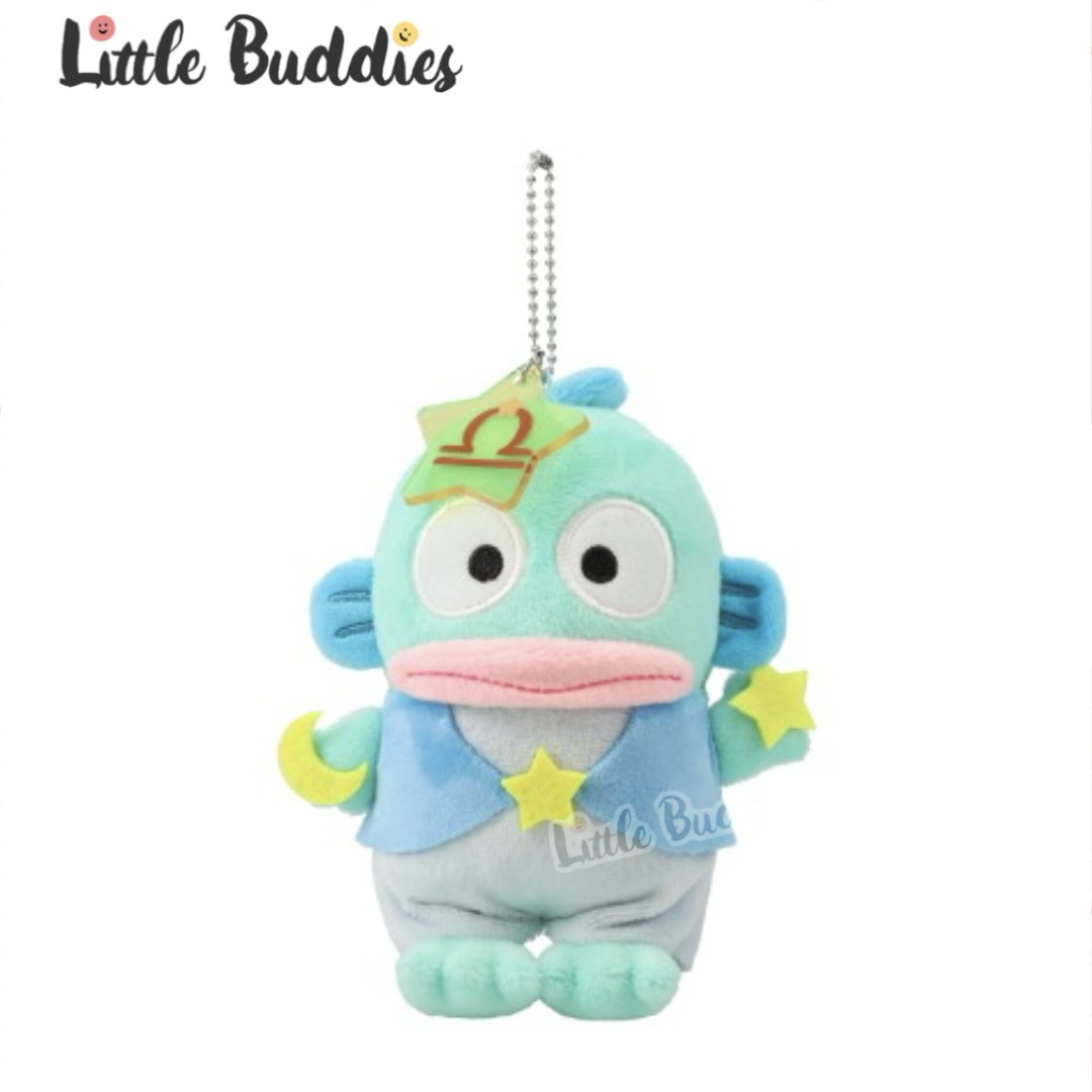 日本限定 Sanrio Hangyodon 水怪 12星座造型公仔匙扣