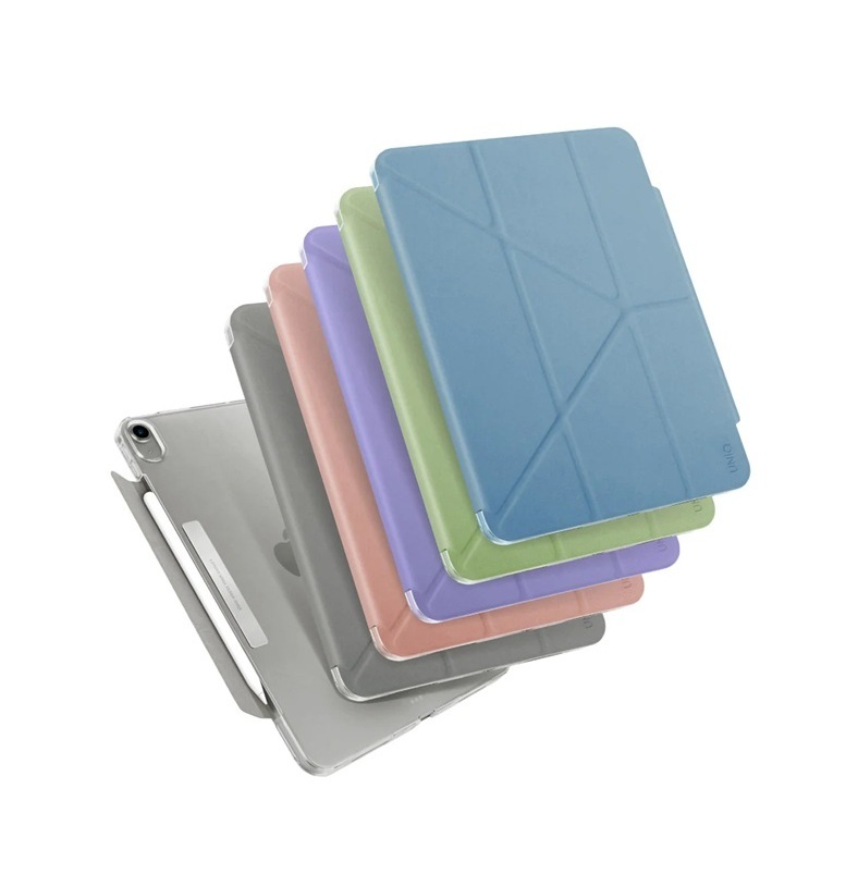 UNIQ Camden New iPad Air 10.9" (2022/2020) 磁吸設計帶支架多功能簡約透明保護套