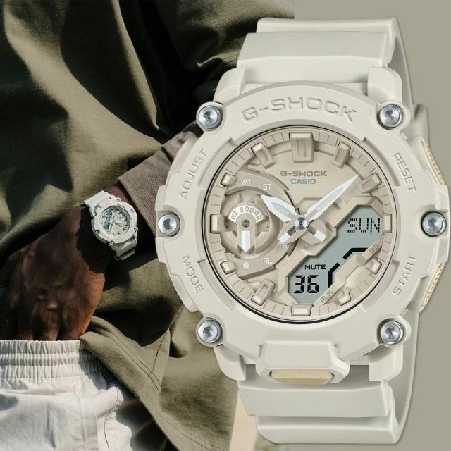 Casio G-Shock GA-2200NC-7A 手錶 (香港行貨)