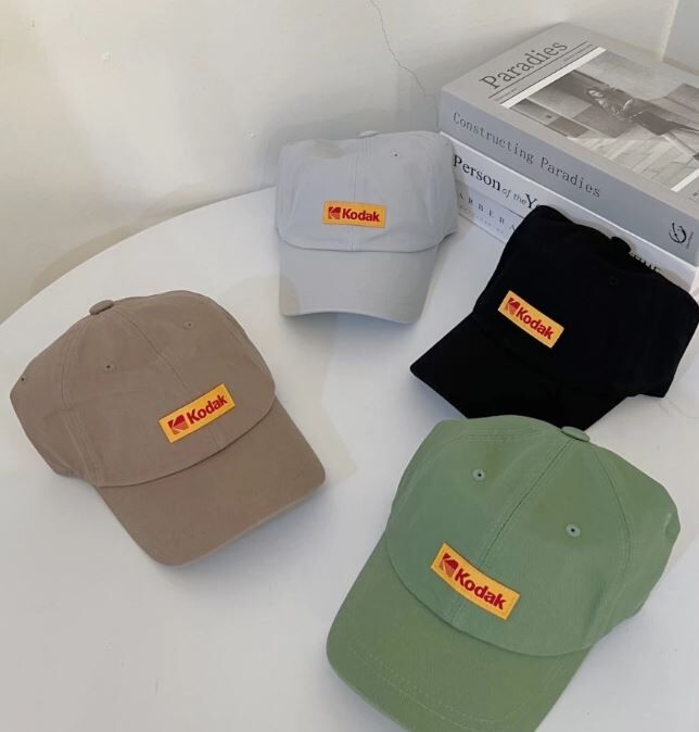 KODAK 黃標刺繡老帽 (CP21)