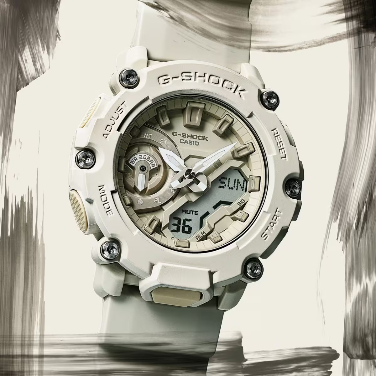 Casio G-Shock GA-2200NC-7A 手錶 (香港行貨)