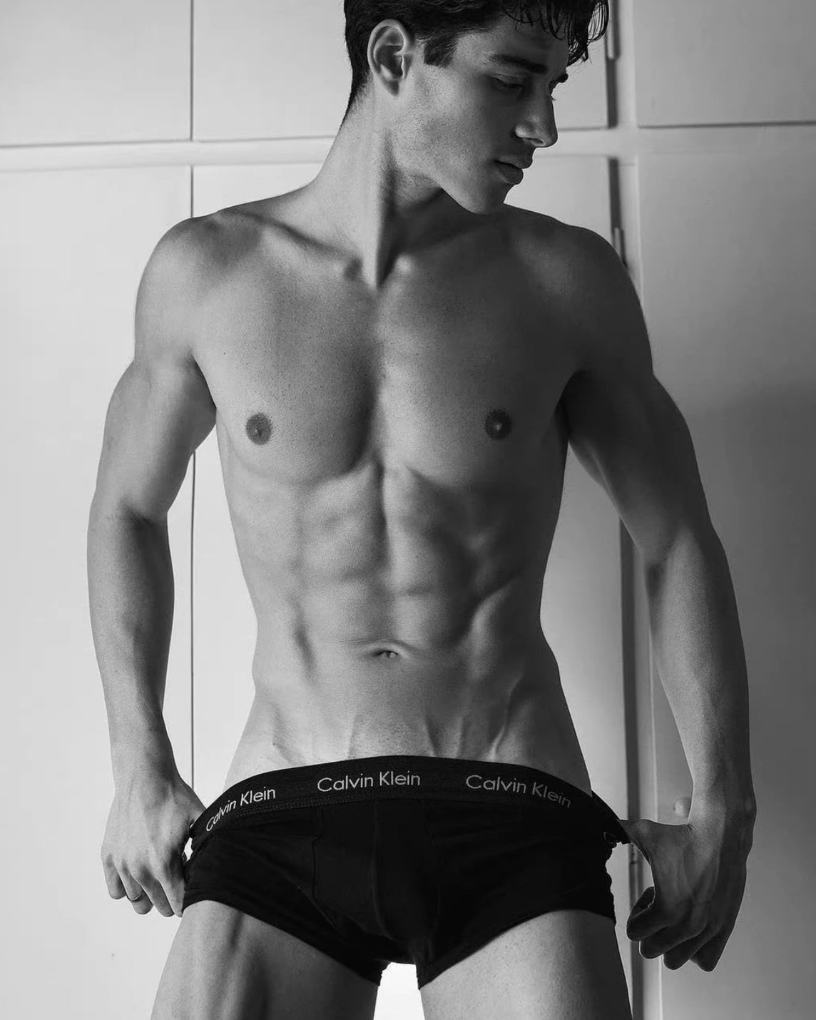 <國外下殺!!!>Calvin Klein CK 純棉 彈性 棉質 平口 四角褲 內褲 三件組 #男款