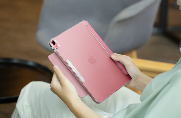 UNIQ Camden iPad 10th 10.9" (2022) 磁吸設計帶支架多功能簡約透明保護套