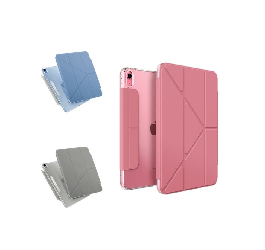 UNIQ Camden iPad 10th 10.9" (2022) 磁吸設計帶支架多功能簡約透明保護套