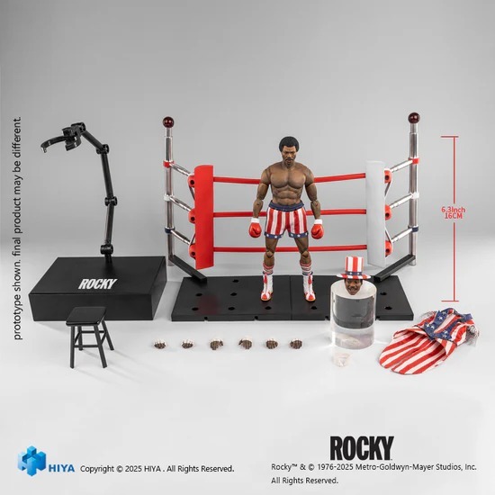 (預訂) HIYA  Exquisite Super Series 1/12 Scale 16cm RocKy I Apollo 阿波羅 Action Figure