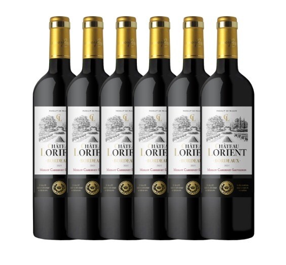 Chateau Lorient Bordeaux 2021 (6 bottles)
