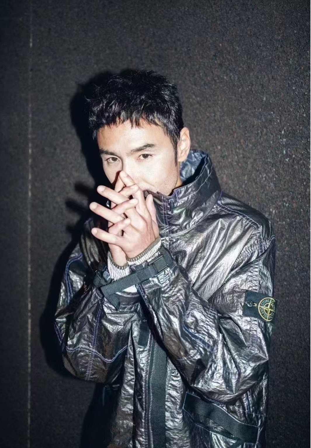 Stone Island 石頭島 薰衣草立領防風外套｜男款 阮經天同款