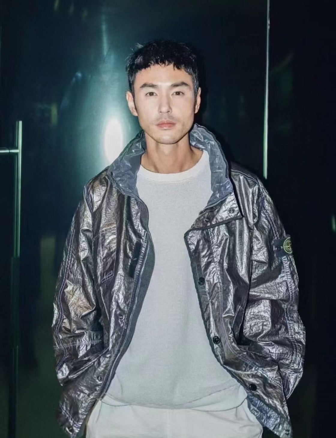 Stone Island 石頭島 薰衣草立領防風外套｜男款 阮經天同款