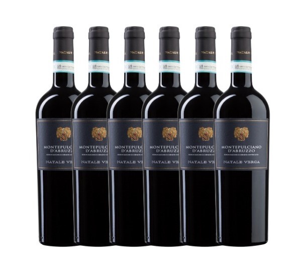 Natale Verga Montepulciano D'Abruzzo 2022 (6 bottles)