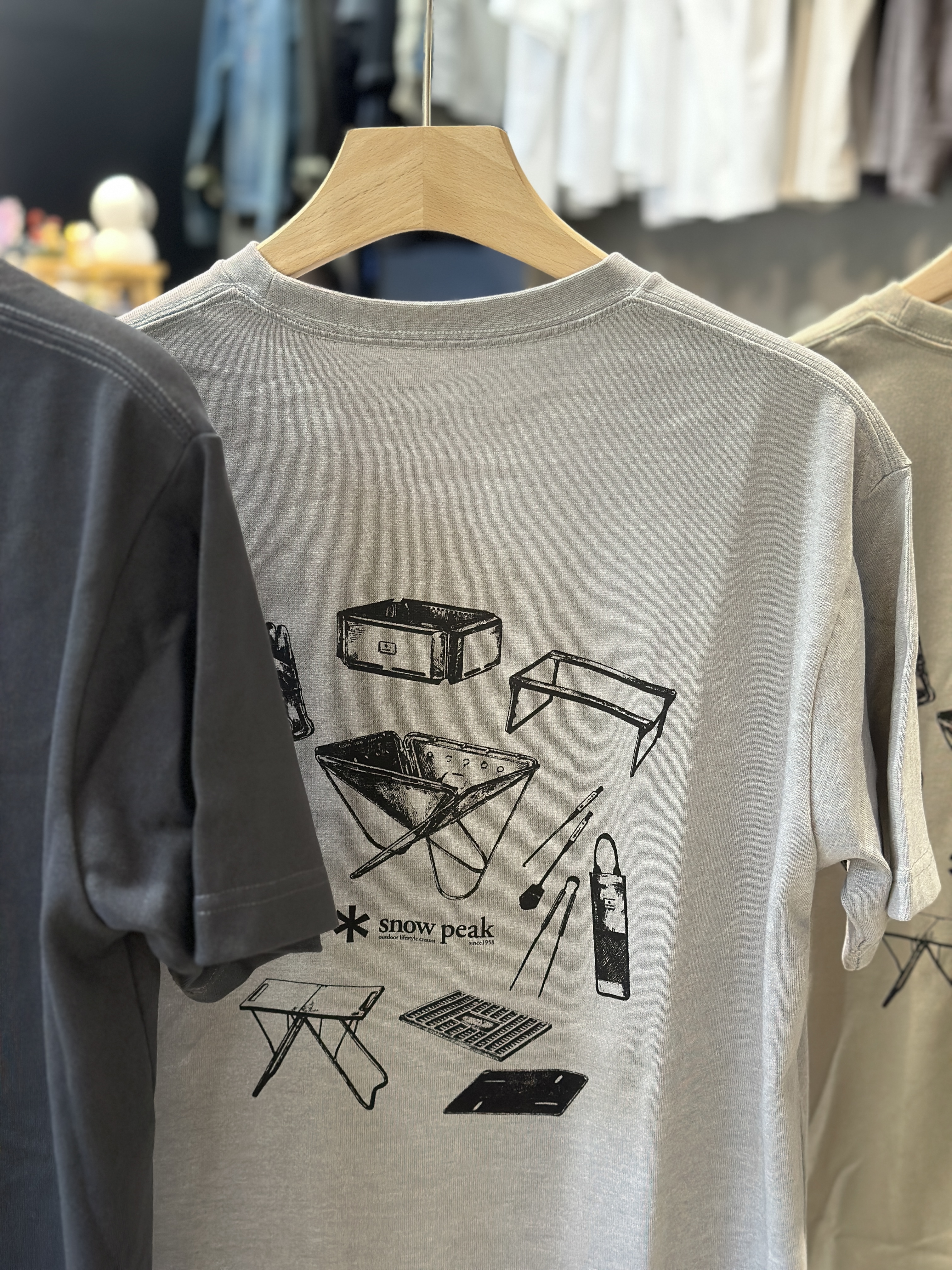 【現貨】snow peak Gear Printed S/S Tshirt 日版 露營裝備 短tee ATS25SU701