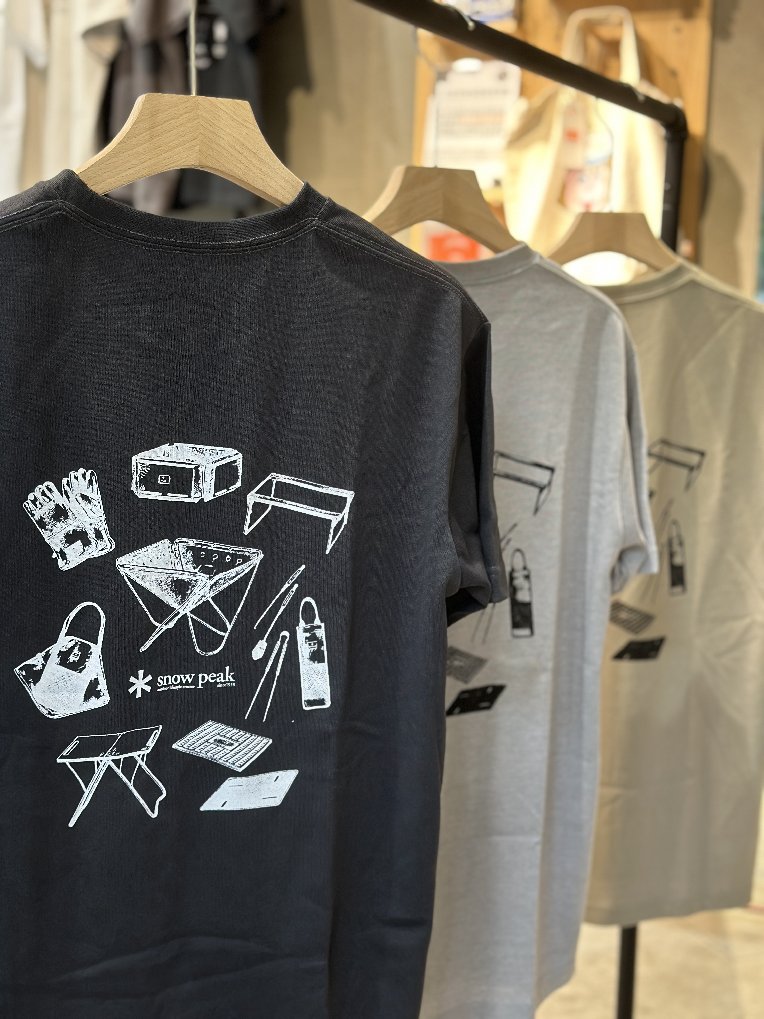 【現貨】snow peak Gear Printed S/S Tshirt 日版 露營裝備 短tee ATS25SU701