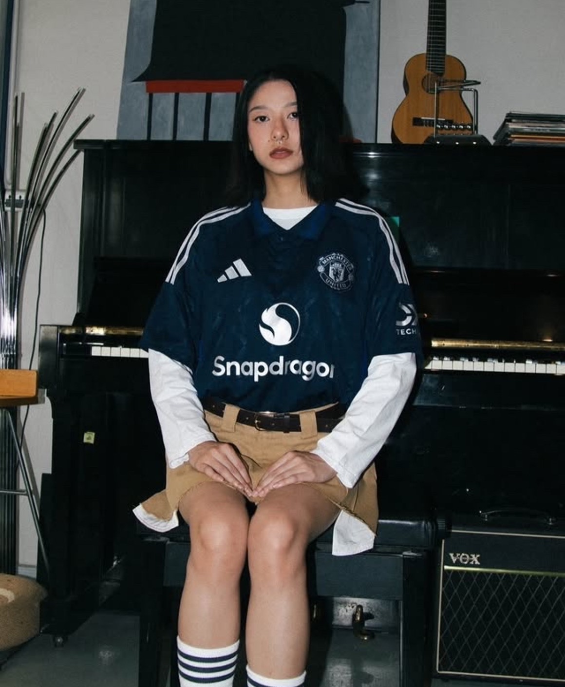 adidas 曼聯  客場球衣｜夜靛藍｜男款