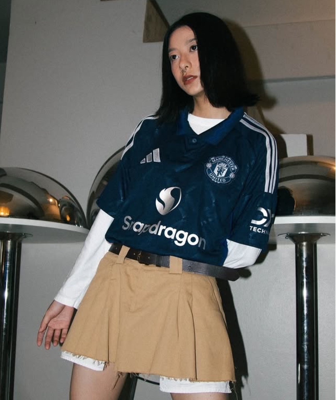 adidas 曼聯  客場球衣｜夜靛藍｜男款