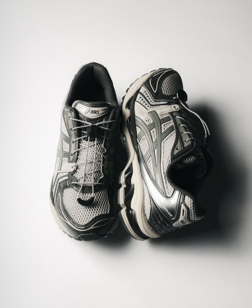 (韓國限定) Asics Unlimited Gel-Kayano 14 Oyster Grey/Clay Grey 灰銀 1203A549-022