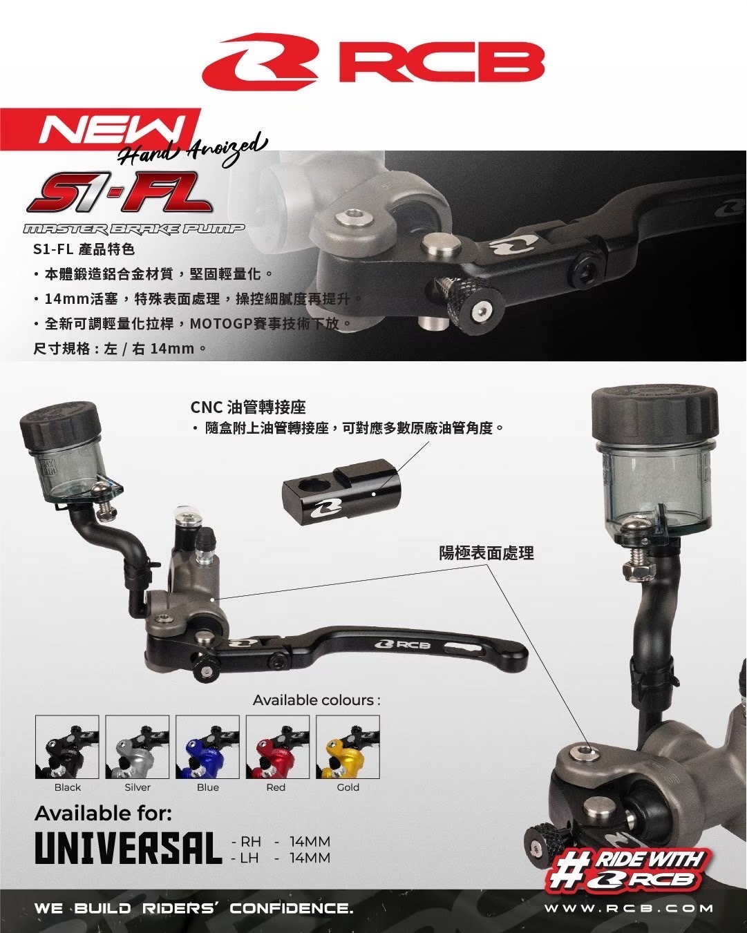 中階款 S1-FL直推總泵17mm 右