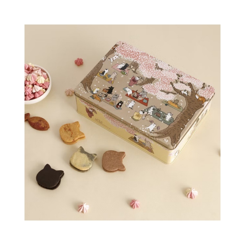 公益禮盒｜【貓旅】貓小姐Ms.Cat聯名鐵盒餅乾