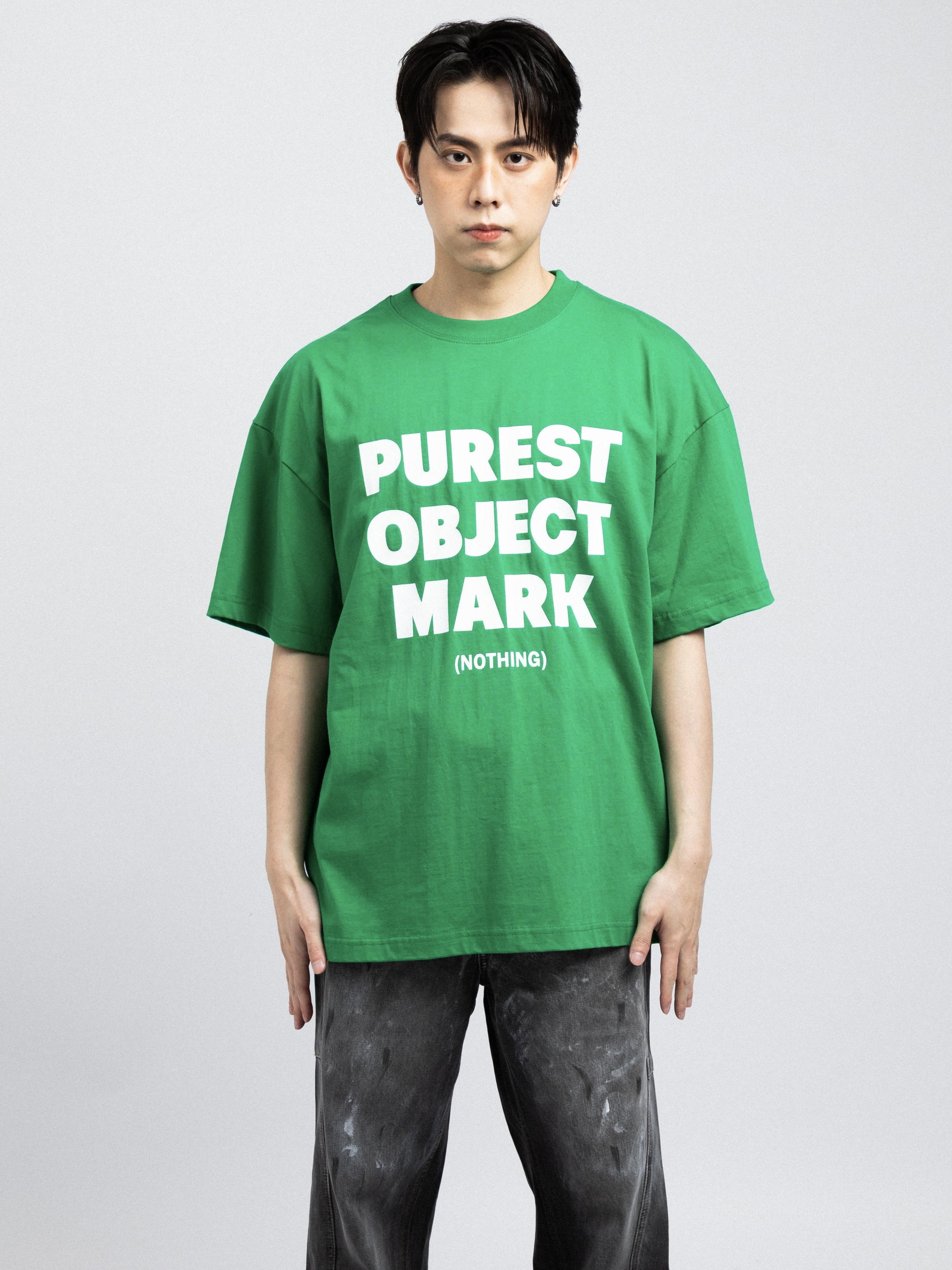 Symphony-美式字母logo 造型短tee (綠) #短袖