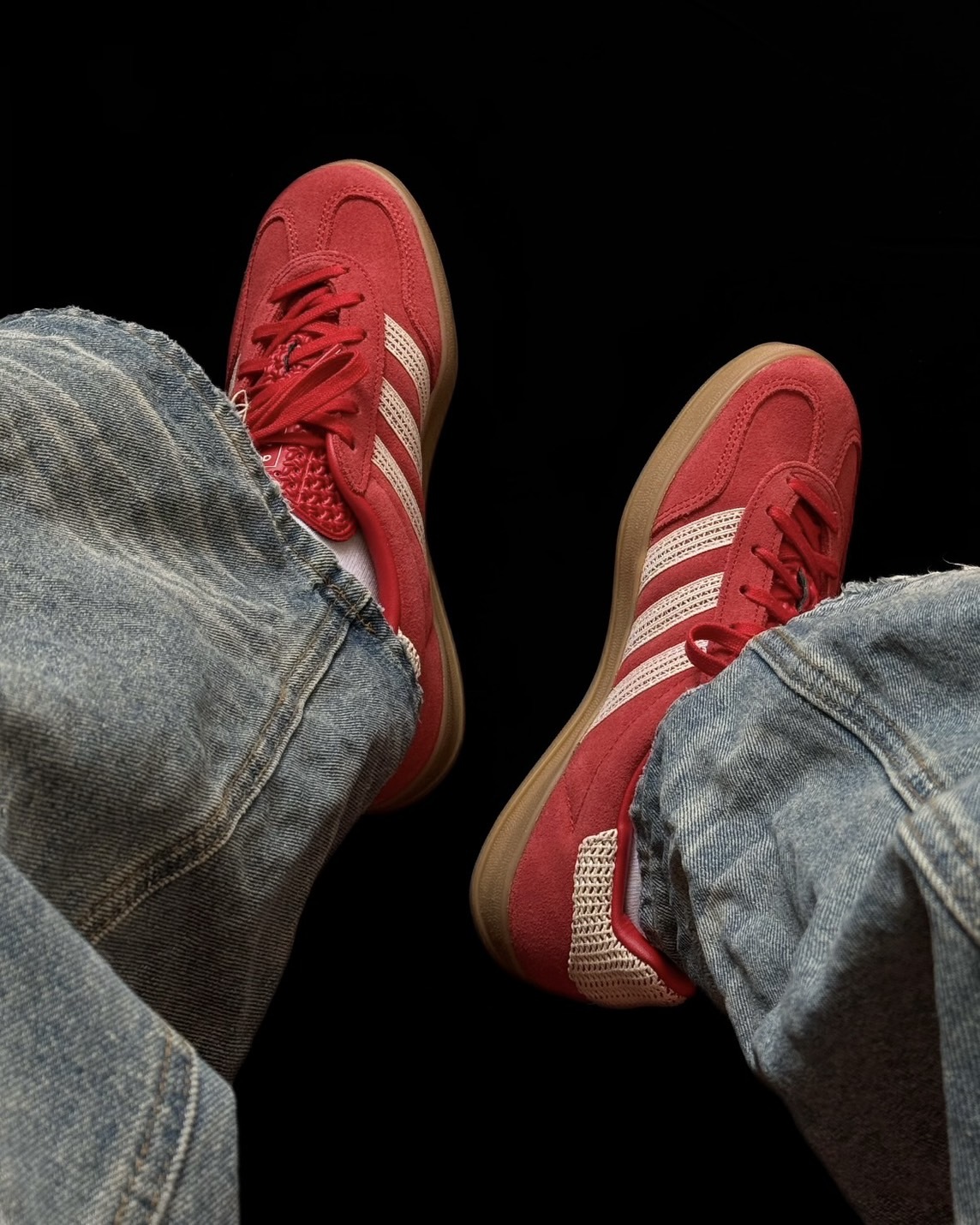 <超限量特殺價>Adidas Originals Gazelle Indoor 焦糖底 復古黑 復古紅