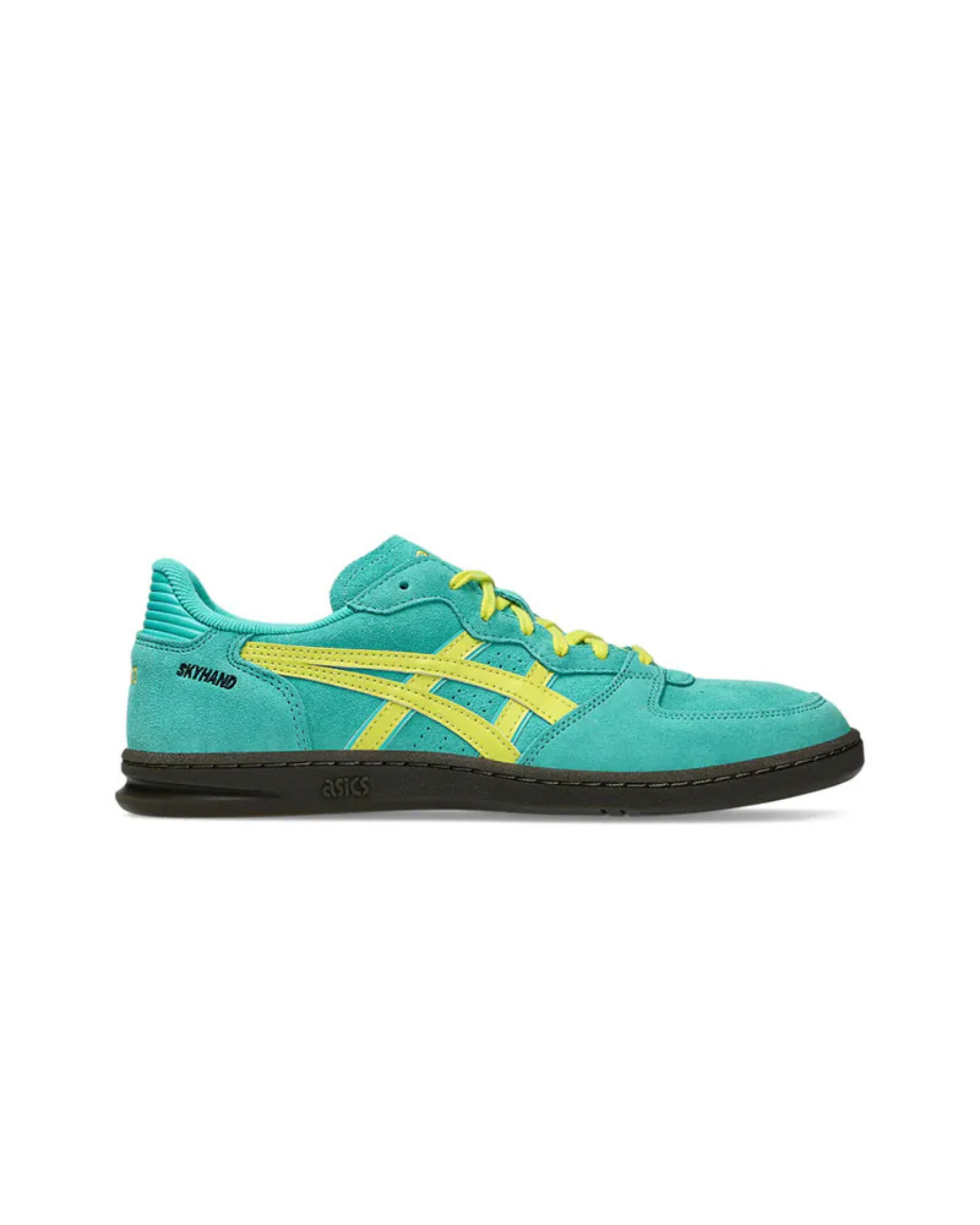 ASICS SKYHAND OG 'Waterfall Lemon Spark" 綠黃 復古麂皮 男女 1203A452-301
