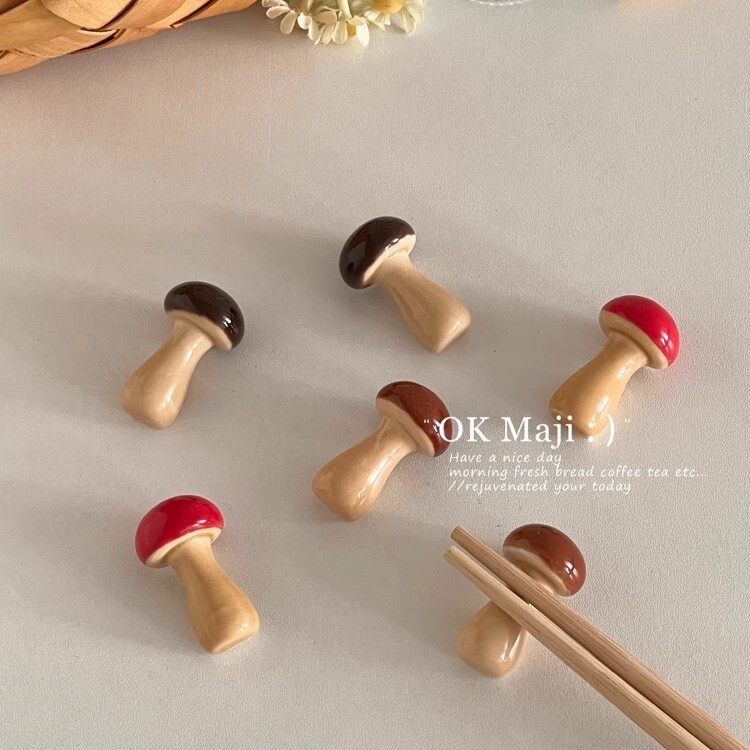 《5959》可愛蘑菇筷架