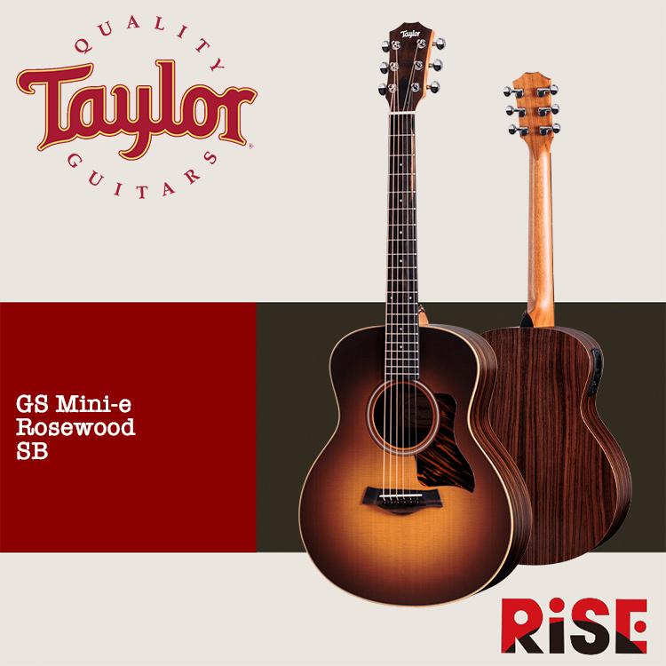 Taylor GS Mini-e Rosewood SB 雲杉木 面單板 木吉他