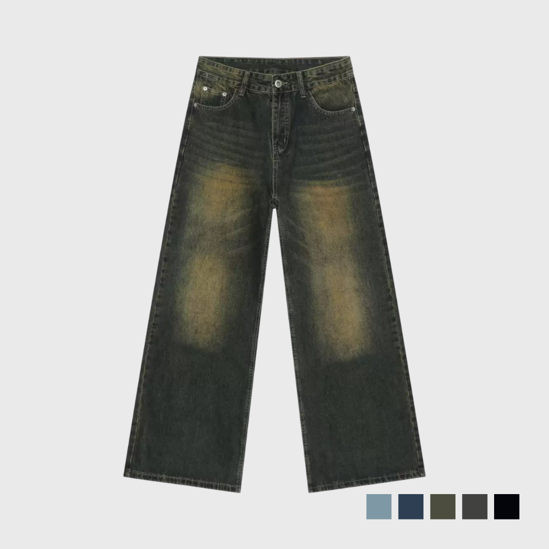 美式復古牛仔褲