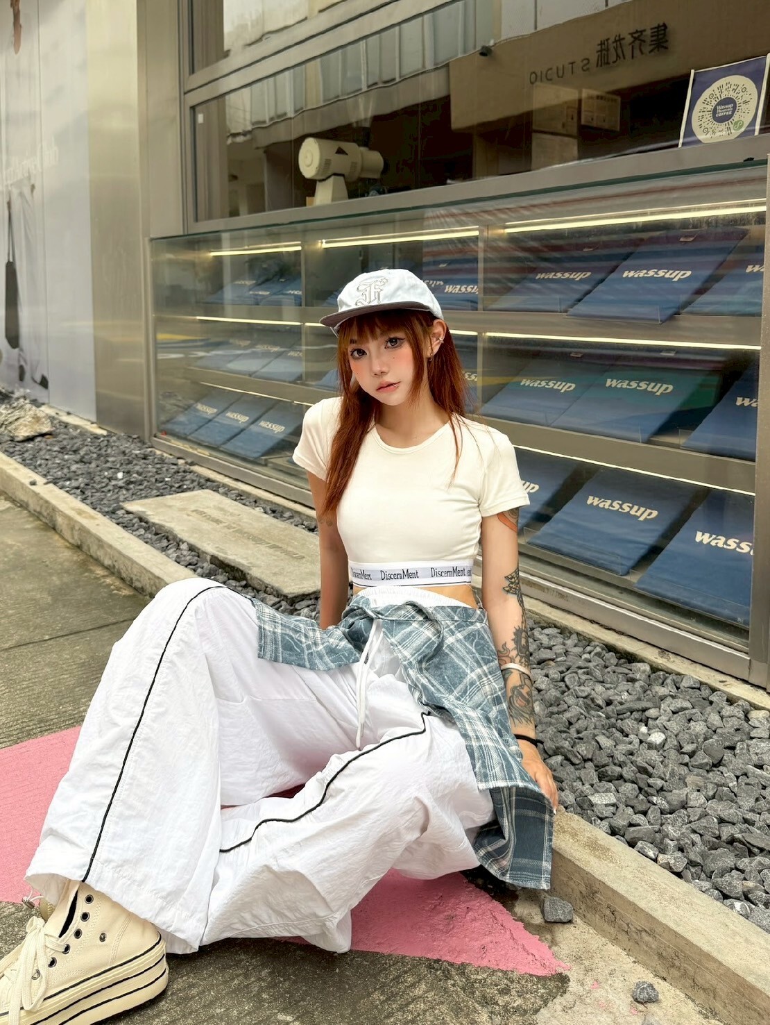 (Goal) DCM 引力帶 辣妹 運動 短版上衣