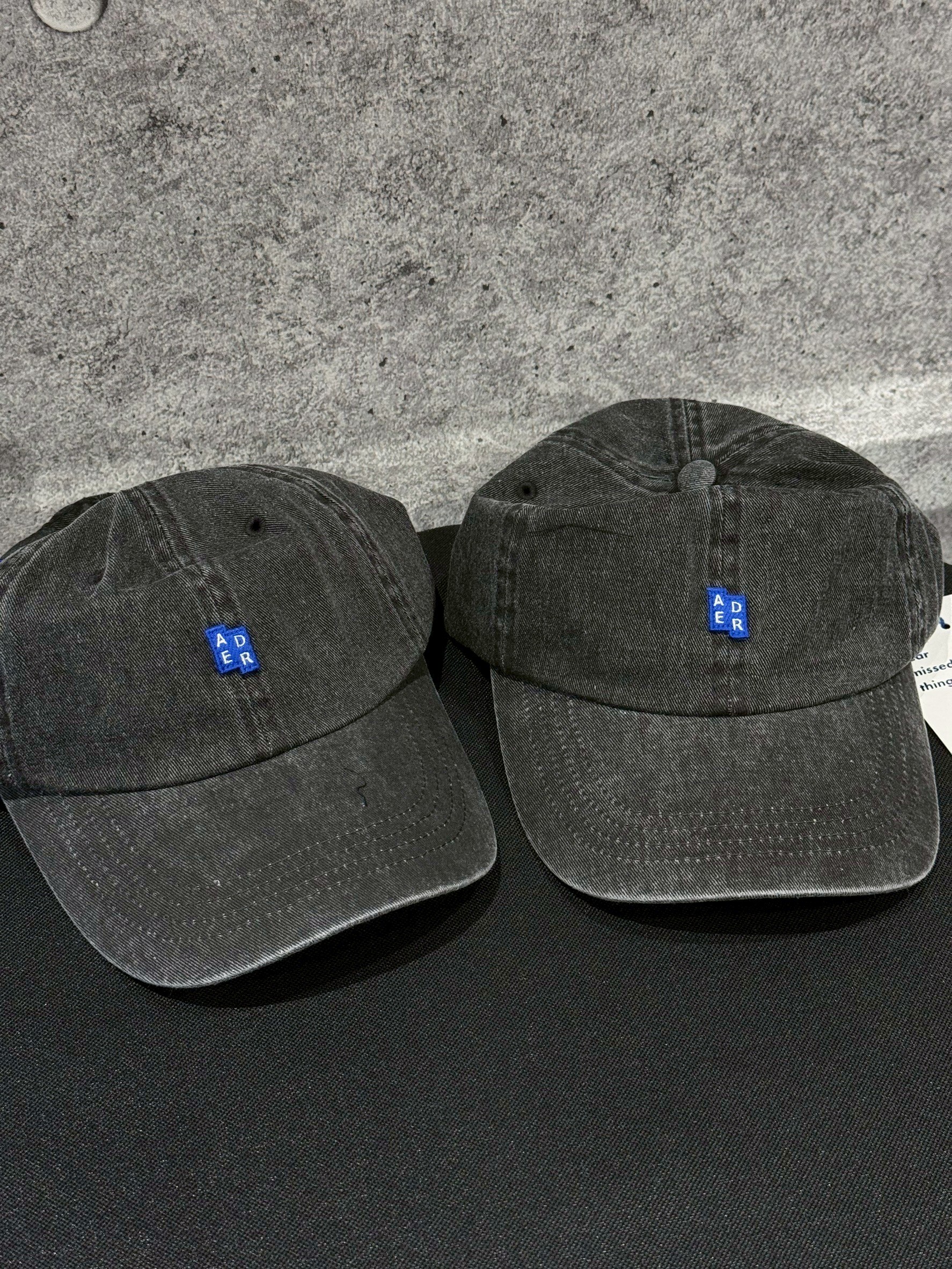 ADER 基礎刺繡小標 老帽