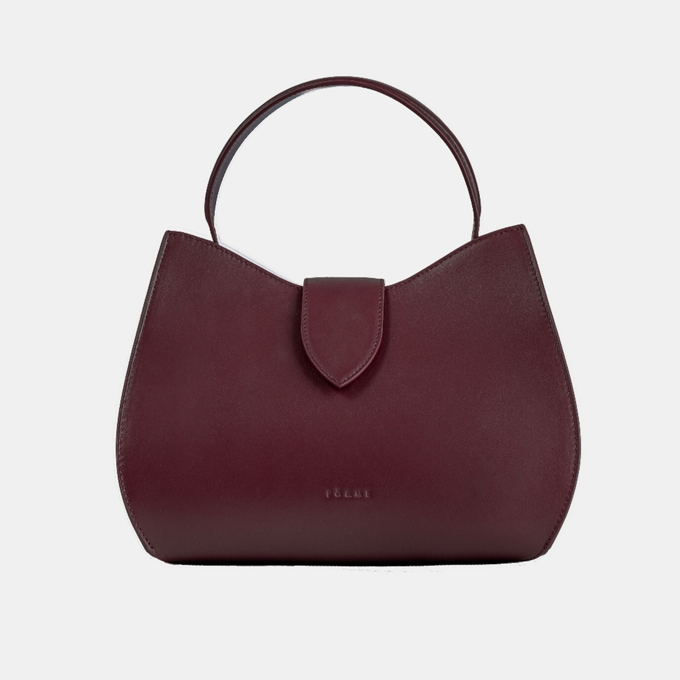 1PM0509-059 PÖ&ME PARIS I Speak In Dreams Handbag Plum #S057 (B-EU-E)