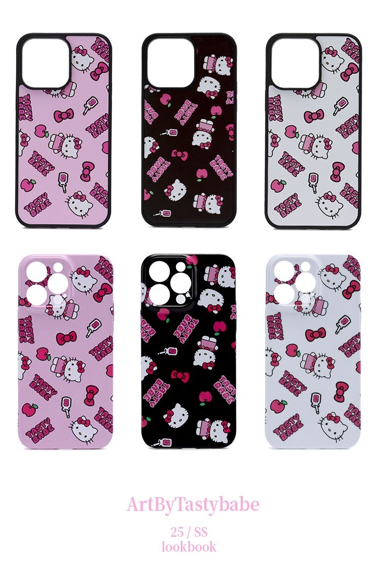 ArtByTastybabe 滿版KITTY 防摔 手機殼
