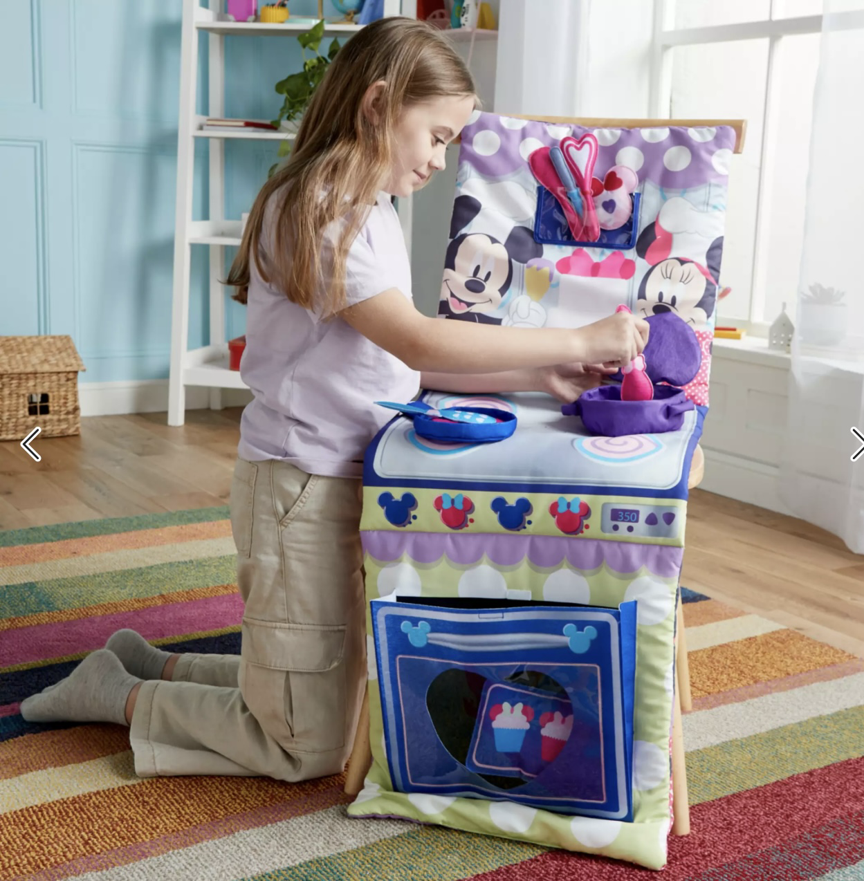 【預購】G0510100 Disney Minnie廚房摺疊遊戲組