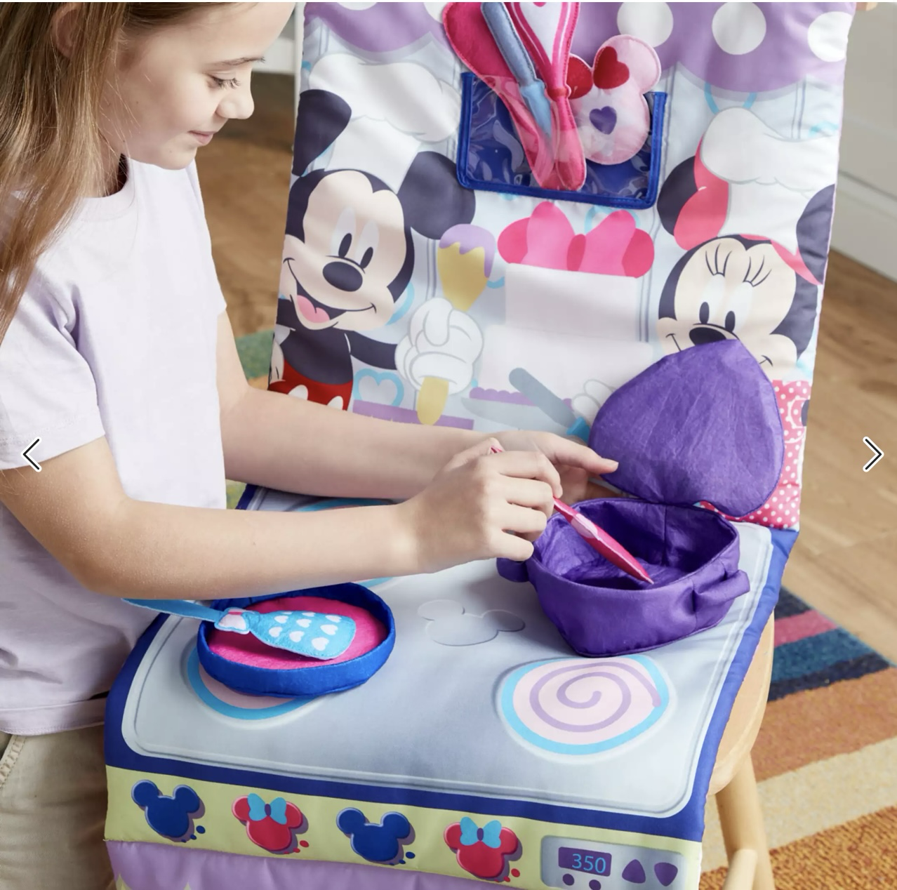 【預購】G0510100 Disney Minnie廚房摺疊遊戲組