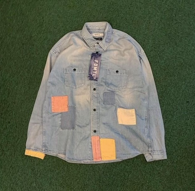 LAST PCS: FDMTL JAPAN DENIM SHIRT 3 YEARS WASH - SIZE 3 IN STOCK NOW (現貨發售中)