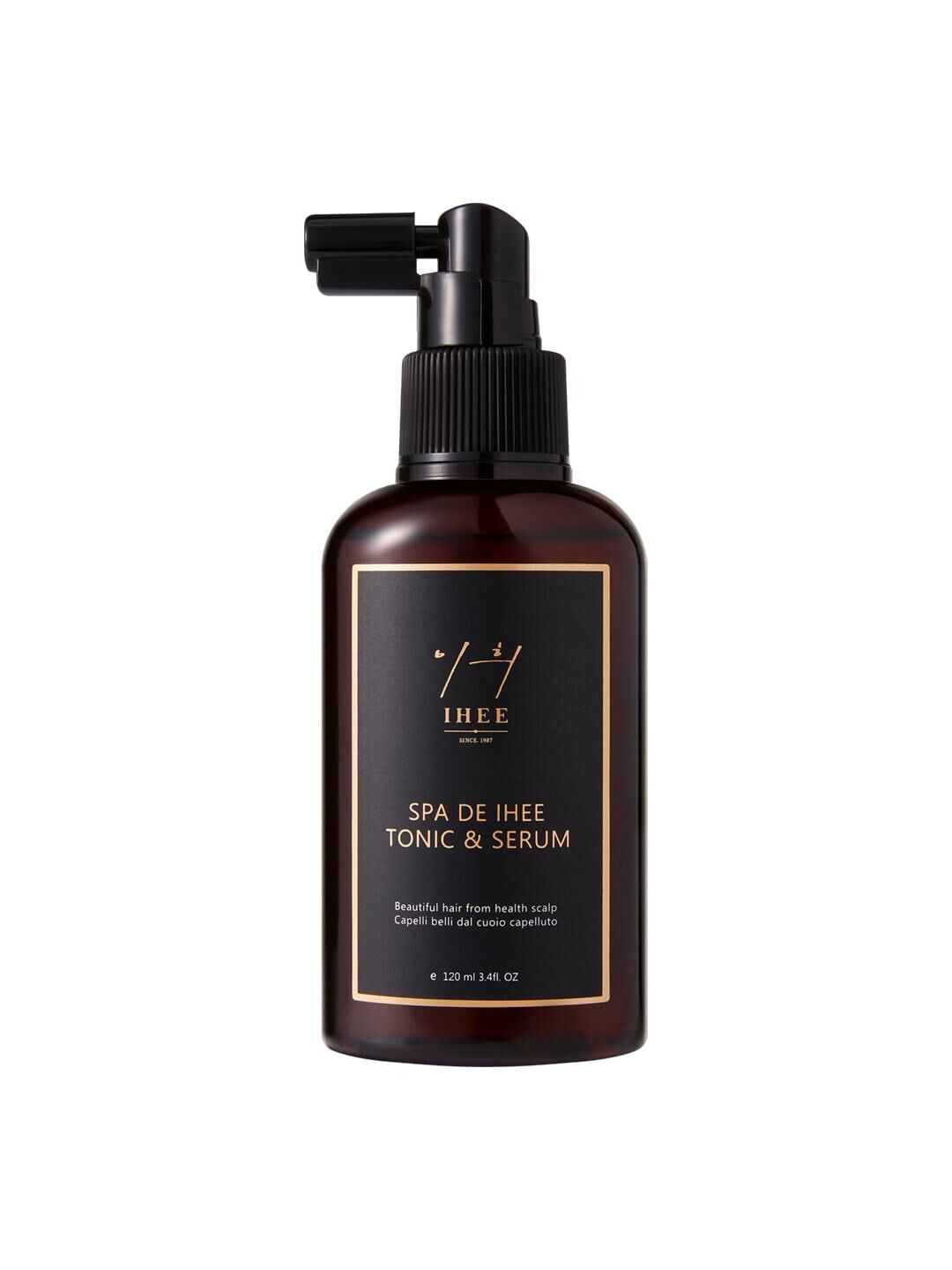 韓國代購ihee SPA DE IHEE TONIC&SERUM  經典頭皮精華噴霧黑瓶 (120ml)💥買1送1💥