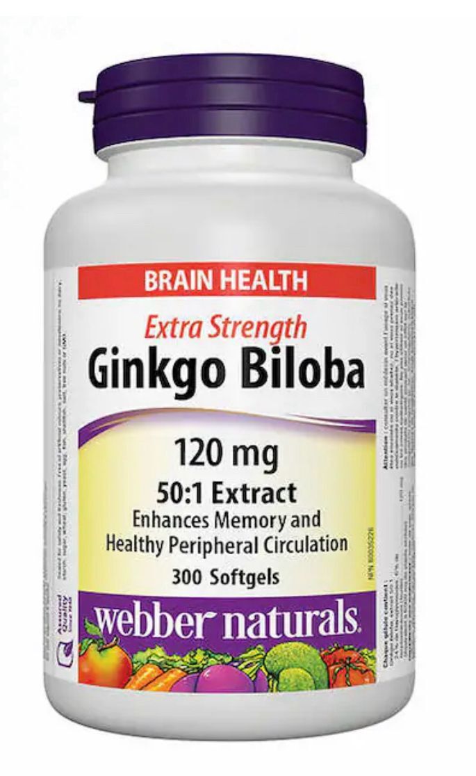 加姐 Webber Naturals 銀杏精華素300粒 *不免運費，獨立寄出* CC188