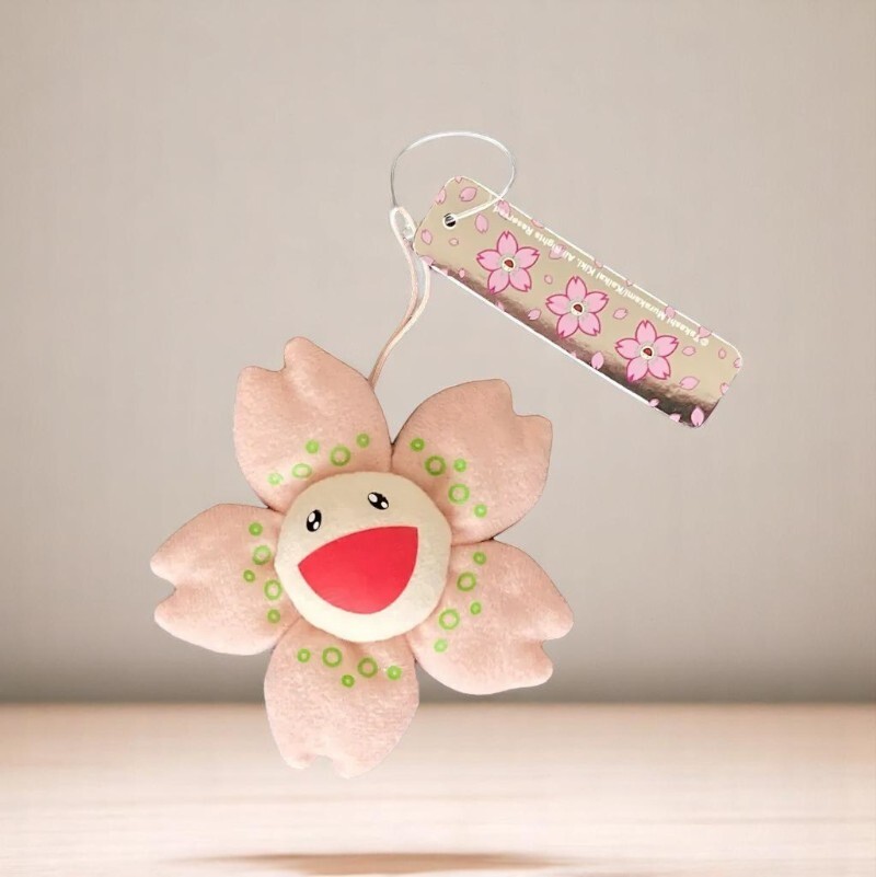 2025SS Kaikai Kiki FLOWERS 8cm 京都限定 村上隆 櫻花 限定 花花 花瓣 別針 吊飾 五片花 現貨