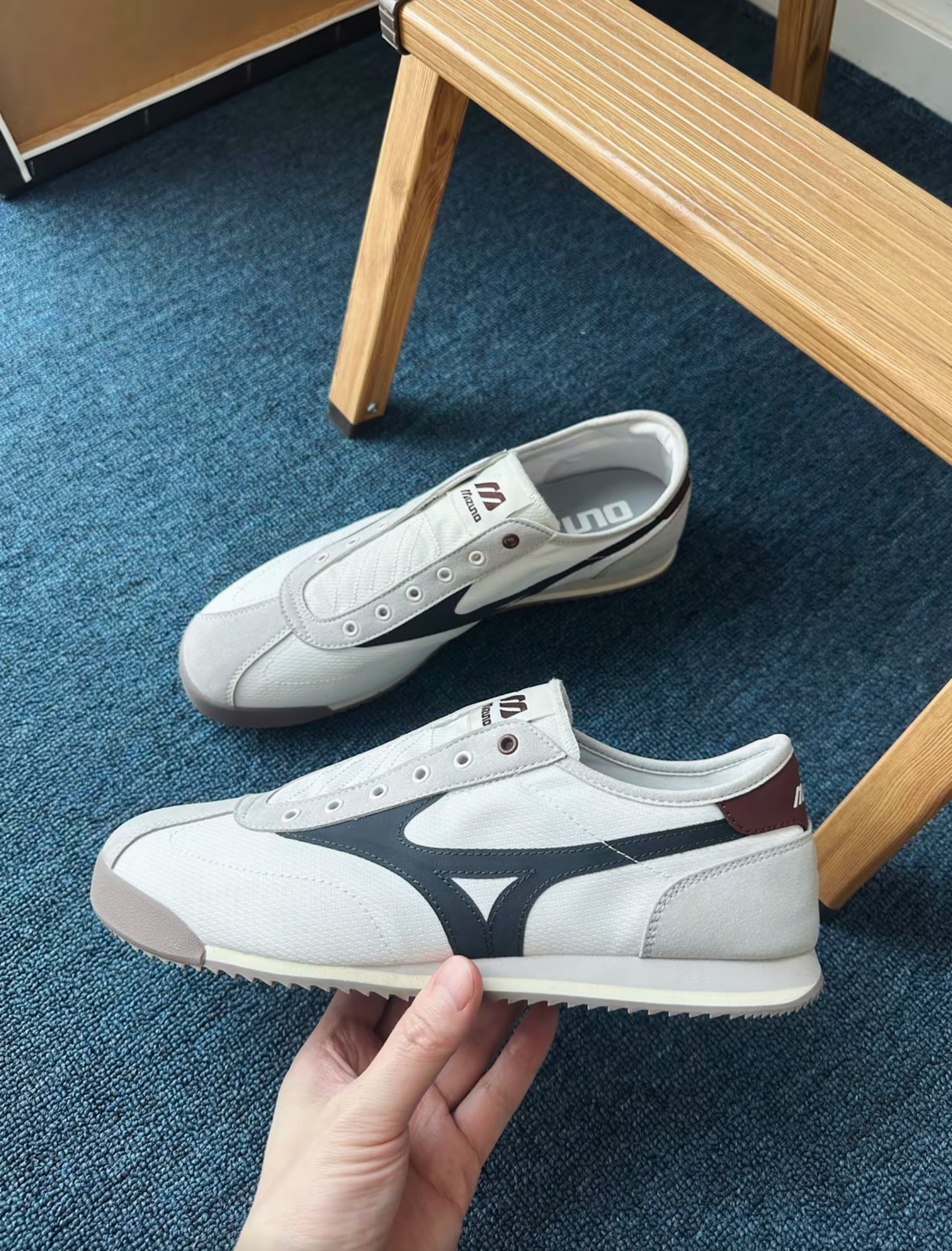 市場】Mizuno ミズノ メンズ スニーカー 【Mizuno LG 60s Slip