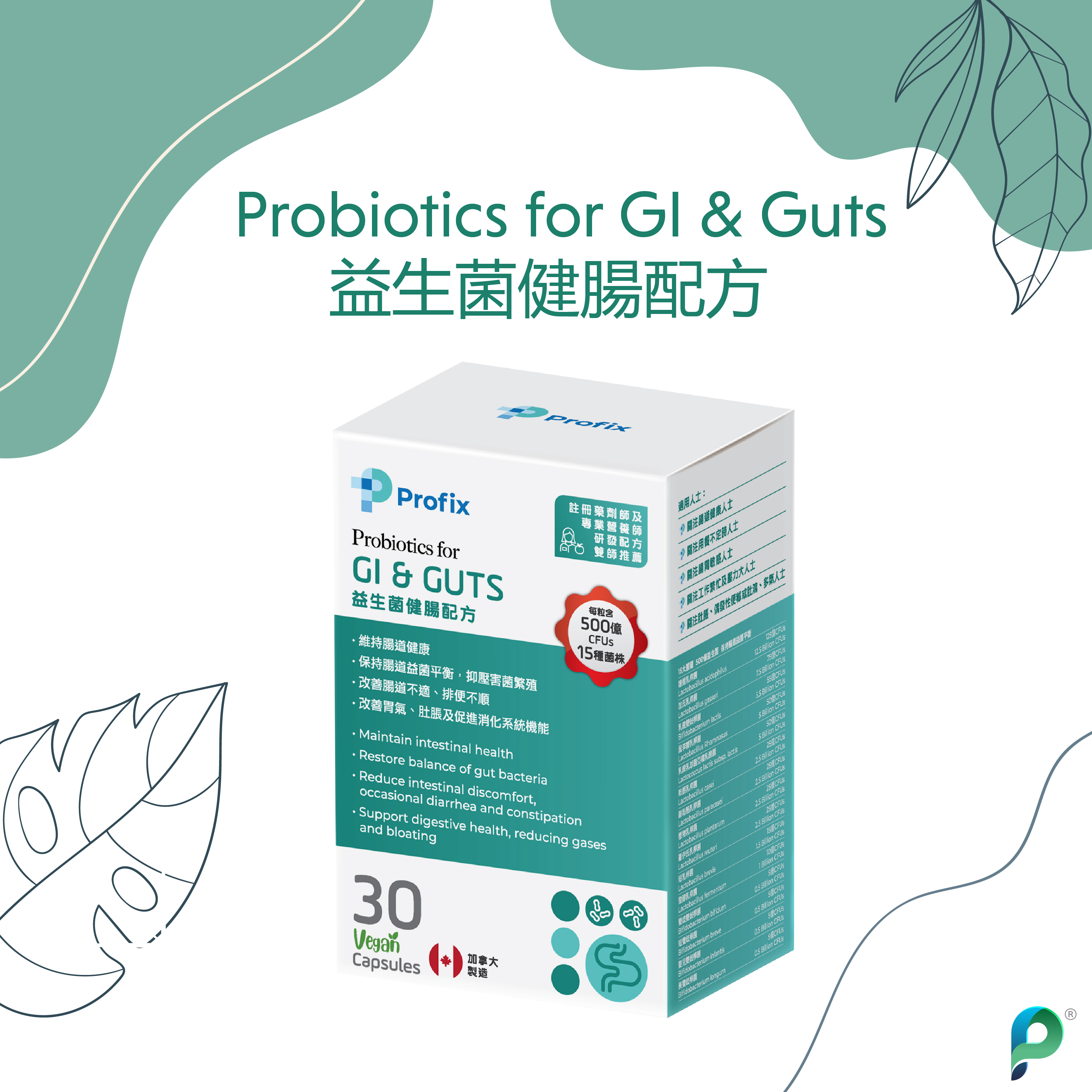 Profix益生菌健腸配方